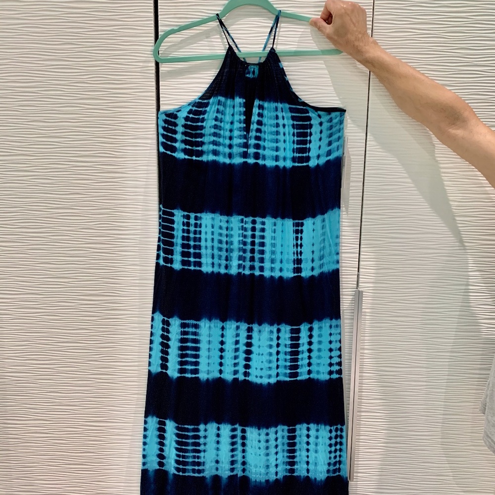 NWT AQUA Night Sky Maxi Dress
